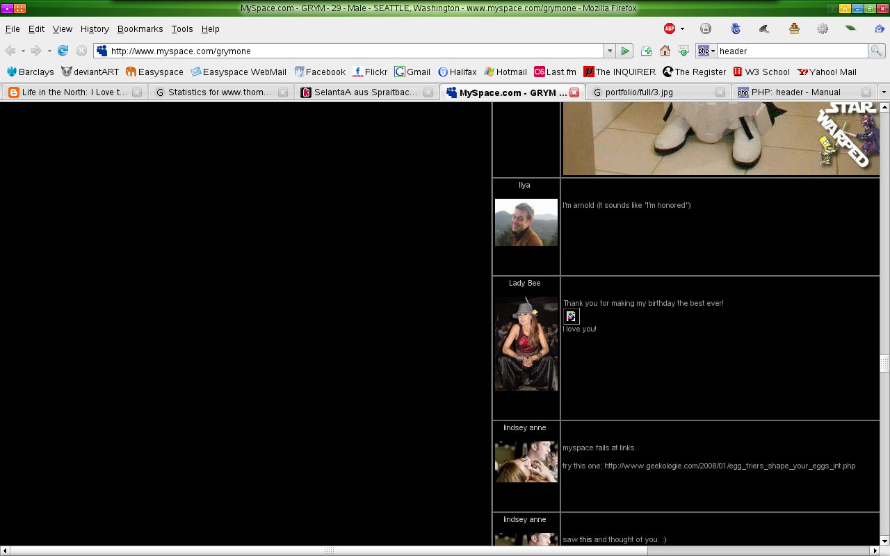 Hotlinking Example (1) - End Result